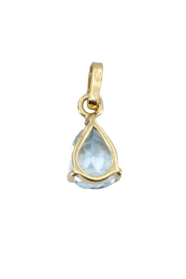PENDENTIF AIGUE-MARINE — vue 3