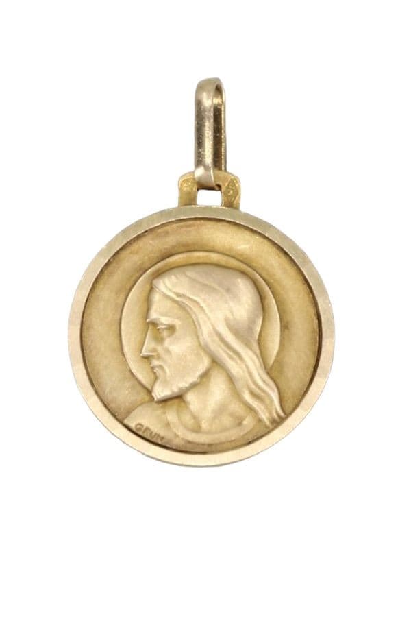 MÉDAILLE CHRIST SIGNÉE GRUN — vue 1