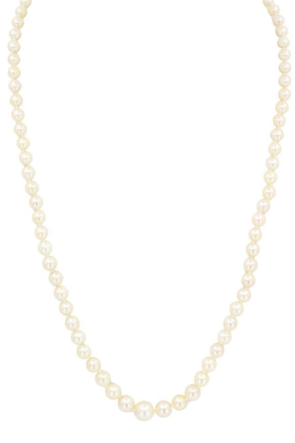 COLLIER DE PERLES EN CHUTE — vue 1