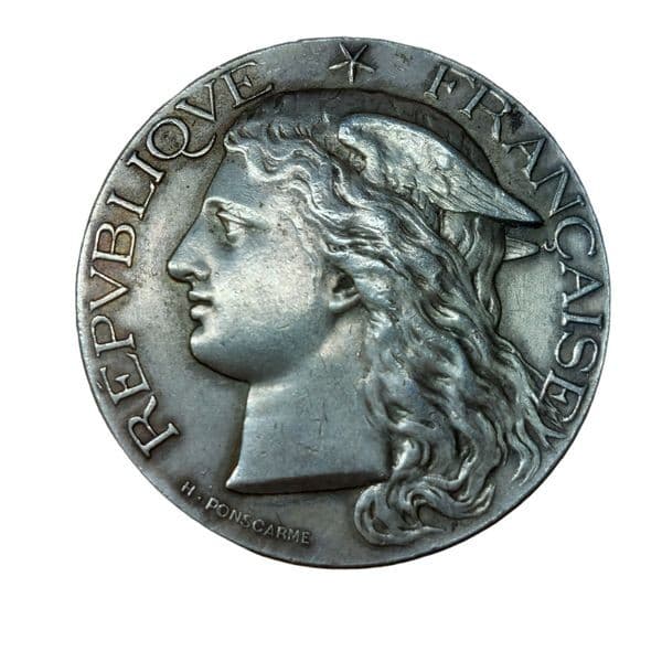 MÉDAILLE AGRICOLE ARGENT — vue 1