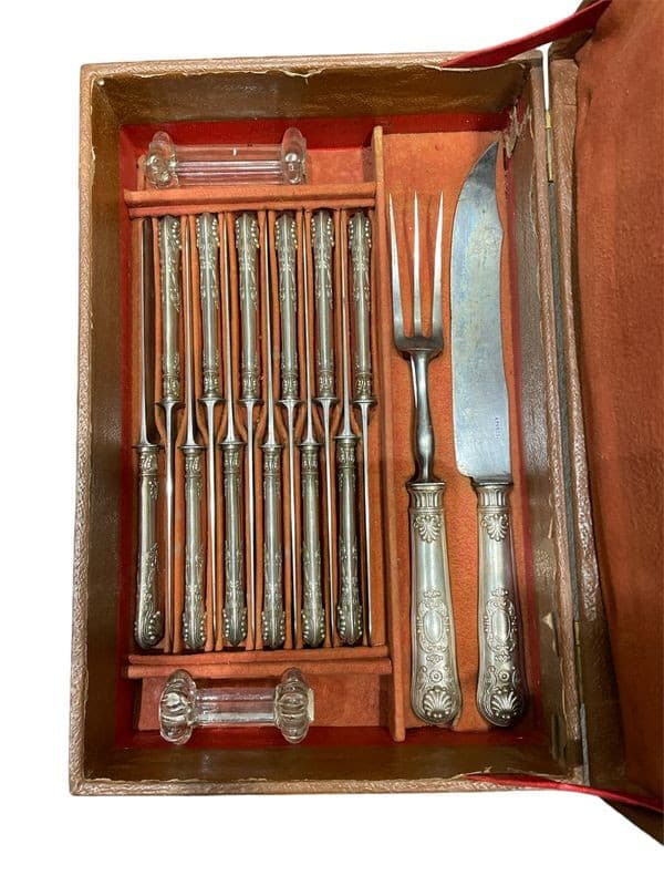SERVICE DE COUTEAUX EN ARGENT — vue 4