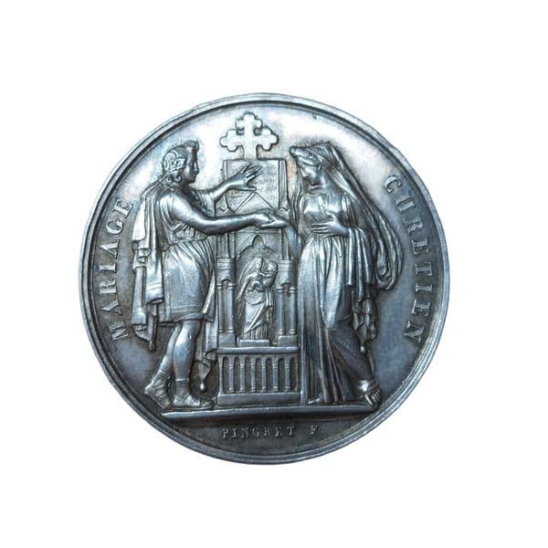 MÉDAILLE DE MARIAGE — vue 1