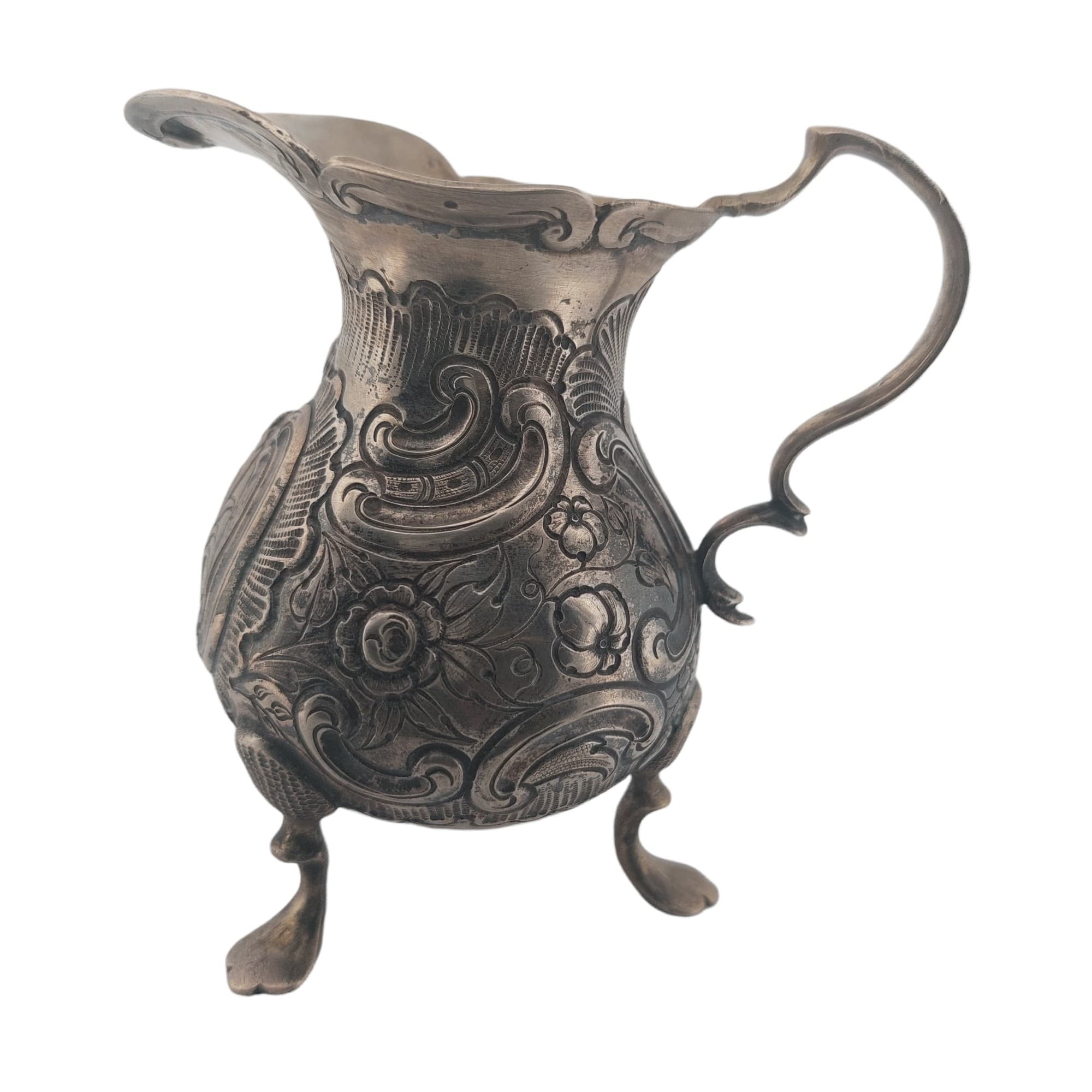 POT A LAIT ARGENT — vue 2