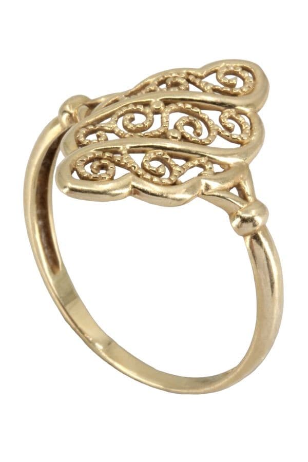 BAGUE MODERNE FILIGRANE — vue 4