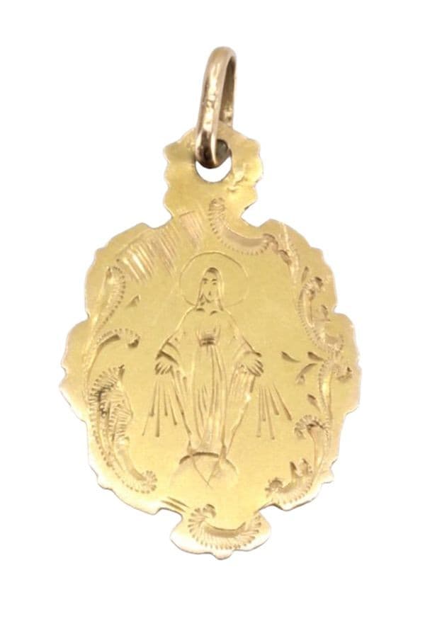 MÉDAILLE MIRACULEUSE ART-DÉCO — vue 1