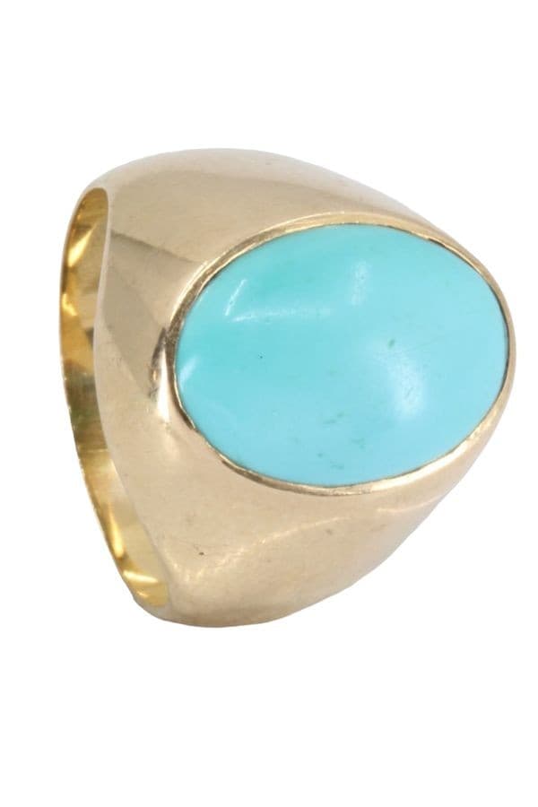 CHEVALIÉRE ANCIENNE TURQUOISE — vue 4