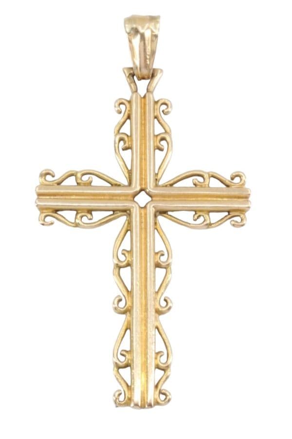 CROIX ANCIENNE AJOURÉE — vue 1