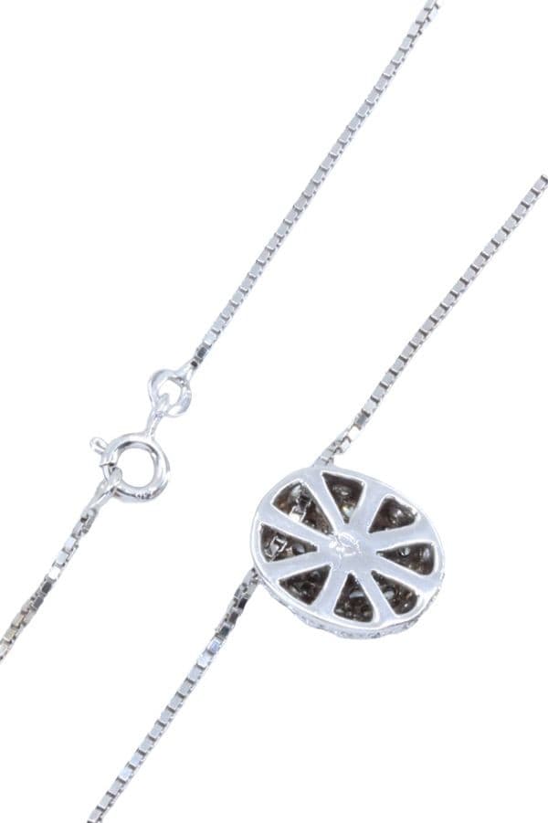 COLLIER PAVAGE DIAMANTS — vue 5