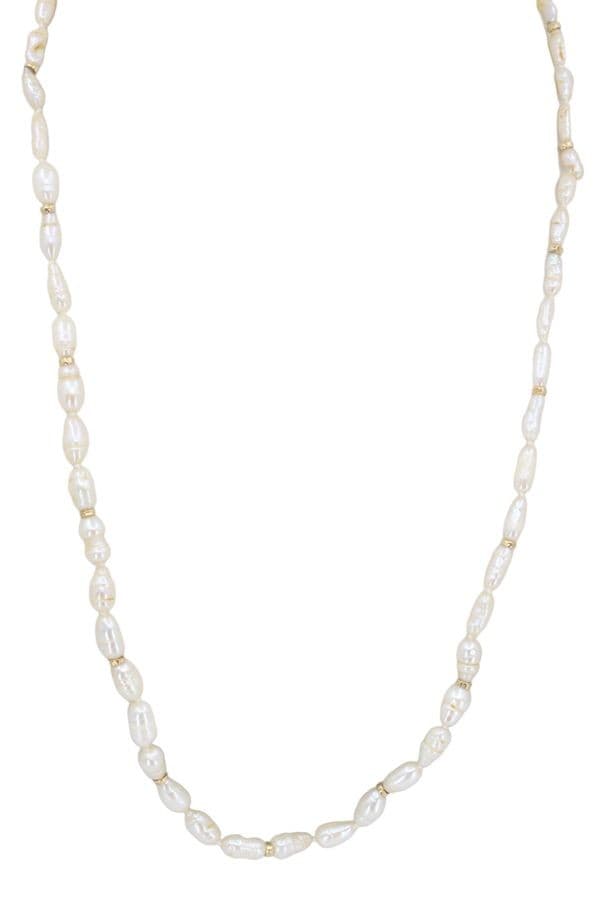 COLLIER PERLES DE RIVIÈRE — vue 1