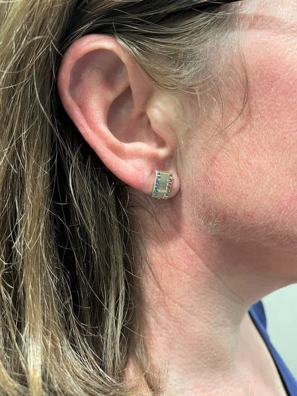 BOUCLES D'OREILLES 3 ORS — vue 2