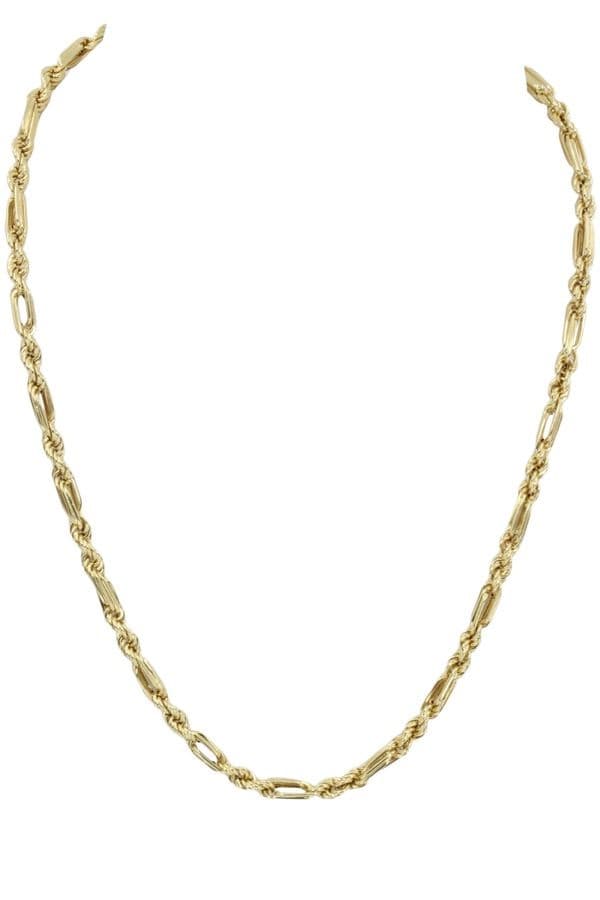 COLLIER MAILLE FANTAISIE — vue 1