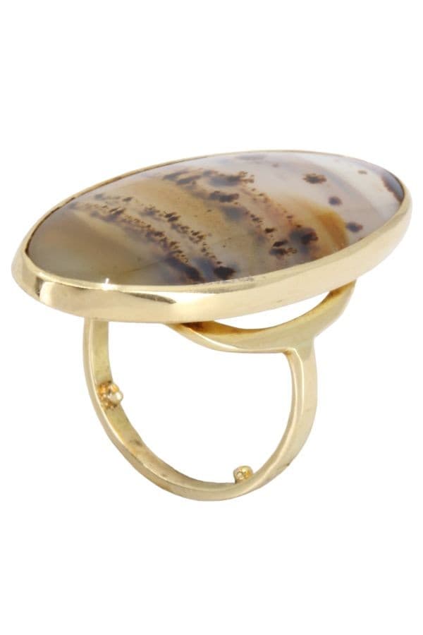 BAGUE AGATE PAYSAGÉE — vue 5