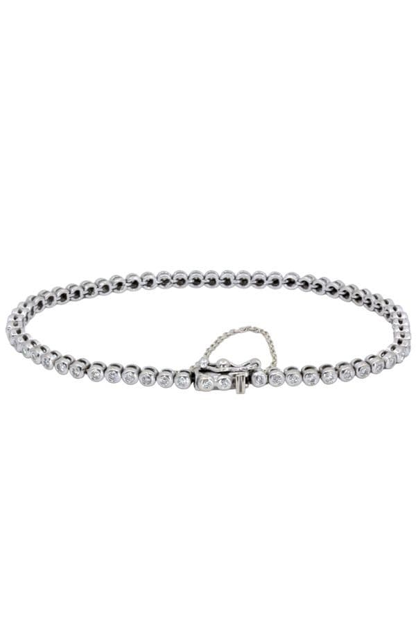 BRACELET LIGNE TENNIS DIAMANTS — vue 1