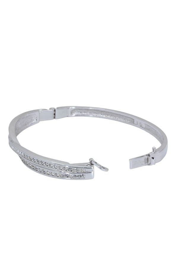 BRACELET JONC SWAROVSKI "TWIST" — vue 3