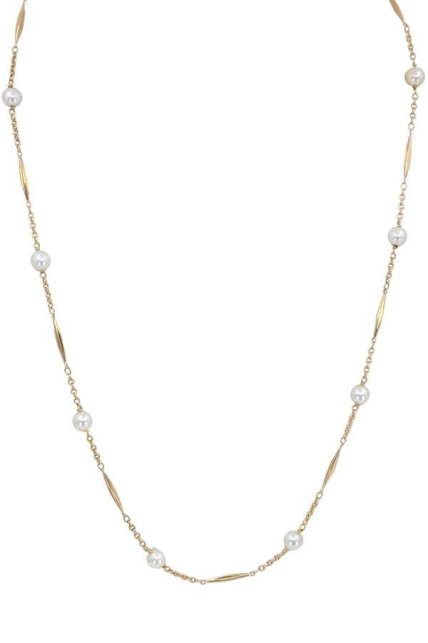 COLLIER ANCIEN PERLES — vue 1