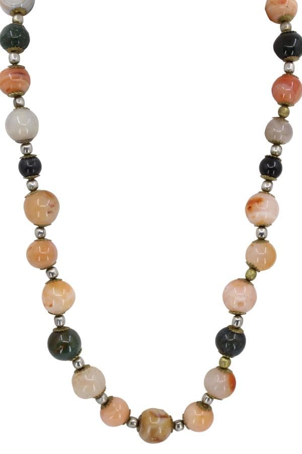 COLLIER PERLES FANTAISIE
