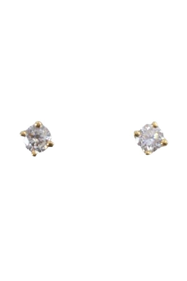 BOUCLES D'OREILLES  CLOUS DIAMANTS — vue 1