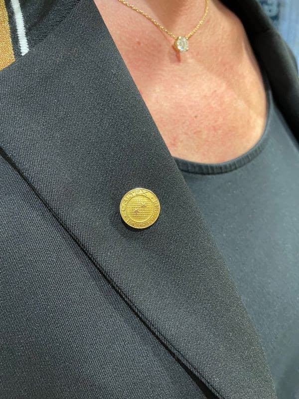 BROCHE DÉCORATION CALTEX — vue 2