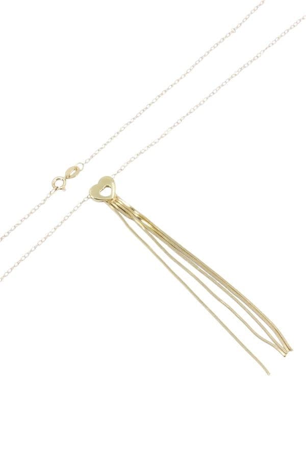 COLLIER MODERNE COEUR — vue 3