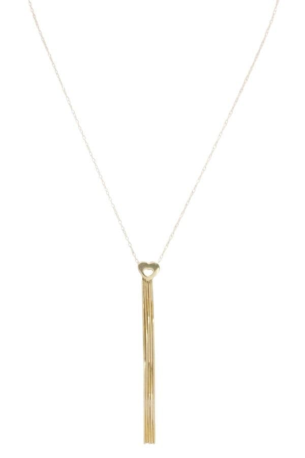 COLLIER MODERNE COEUR — vue 1