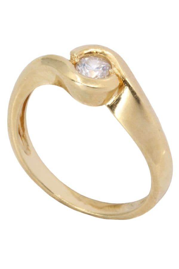 SOLITAIRE DIAMANT 0.25 CARAT — vue 4