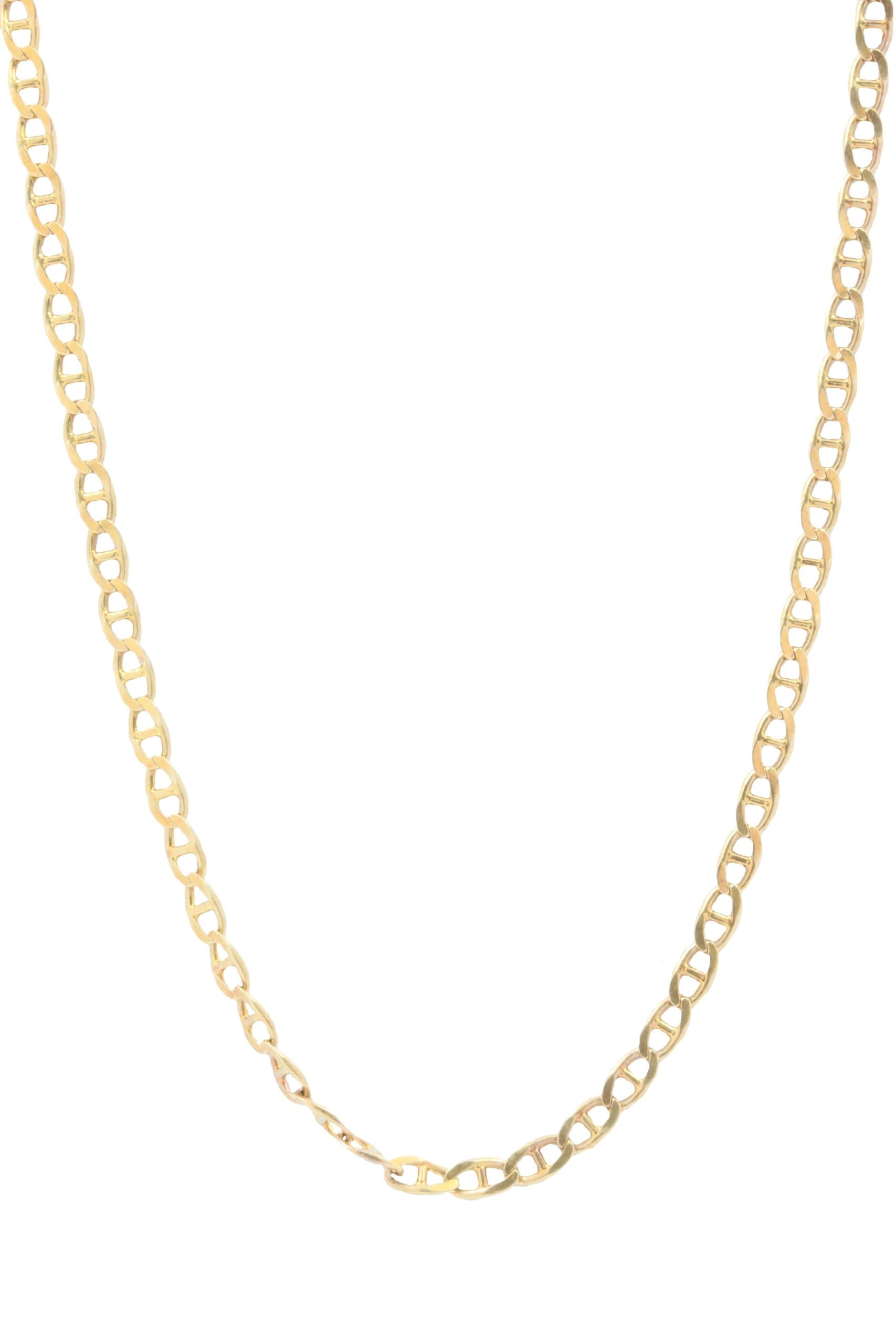 CHAINE MAILLE MARINE PLATE — vue 1