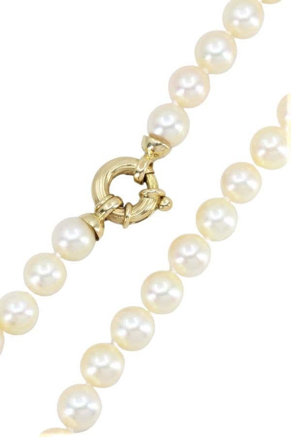 COLLIER DE PERLES CHOKER — vue 3