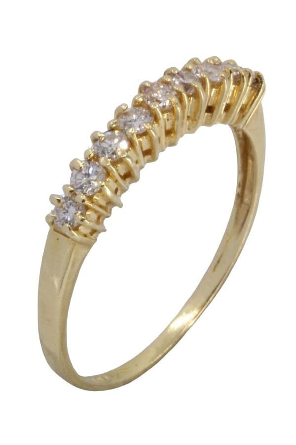 DEMI-ALLIANCE MODERNE DIAMANTS — vue 3