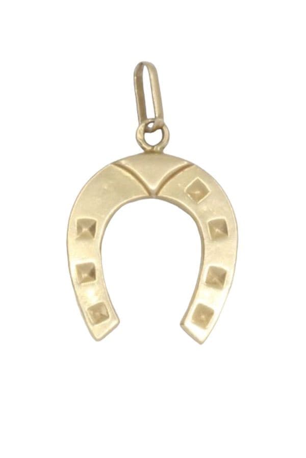 PENDENTIF FER À CHEVAL — vue 1