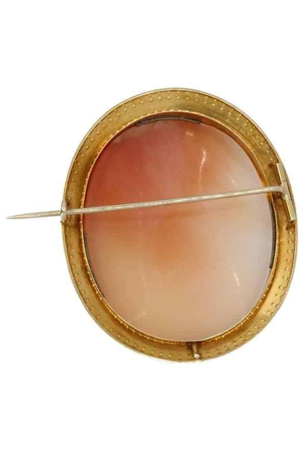 BROCHE CAMÉE ANCIENNE — vue 3