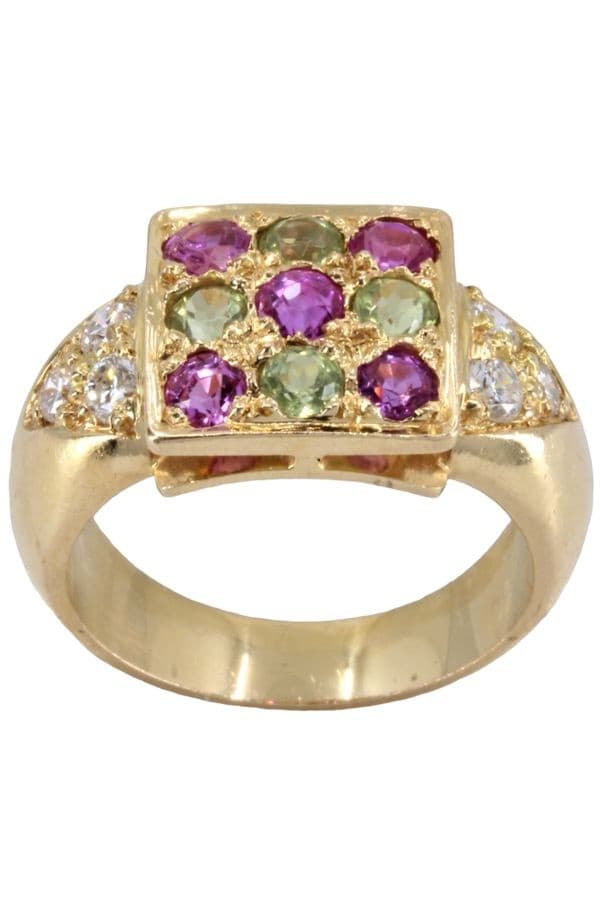 BAGUE  TUTTI FRUTTI — vue 1
