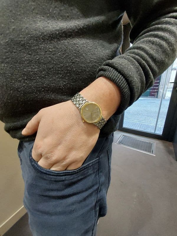OMEGA DE VILLE OR/ACIER — vue 2