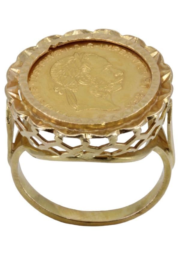 BAGUE PIÈCE 4 FLORINS — vue 1