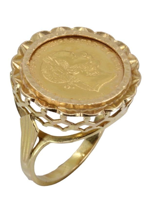 BAGUE PIÈCE 4 FLORINS — vue 3