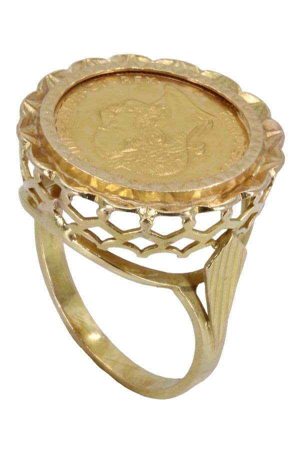 BAGUE PIÈCE 4 FLORINS — vue 4