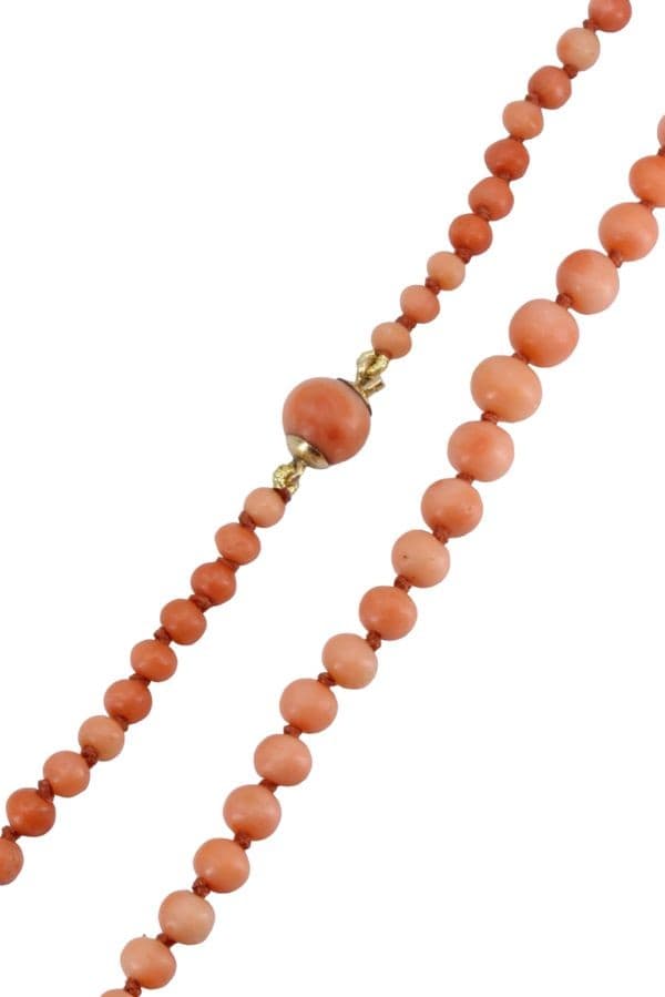 COLLIER CORAIL ANCIEN EN CHUTE — vue 3