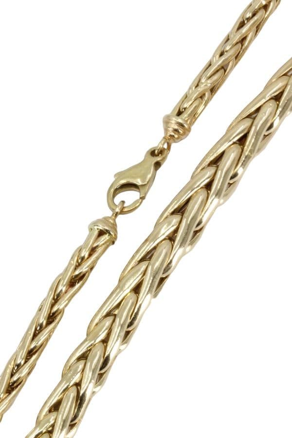 COLLIER MAILLE PALMIER EN CHUTE — vue 3