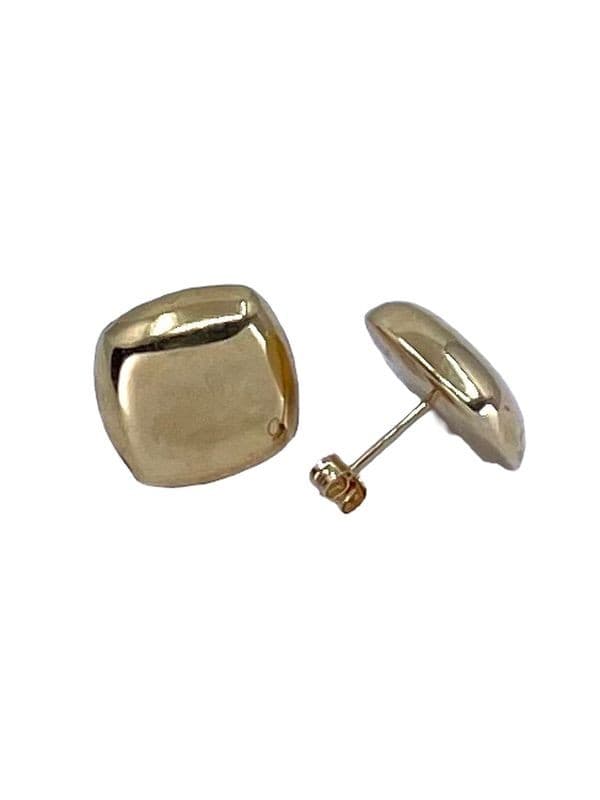 BOUCLES D'OREILLES CLOUS CARRÉS — vue 3