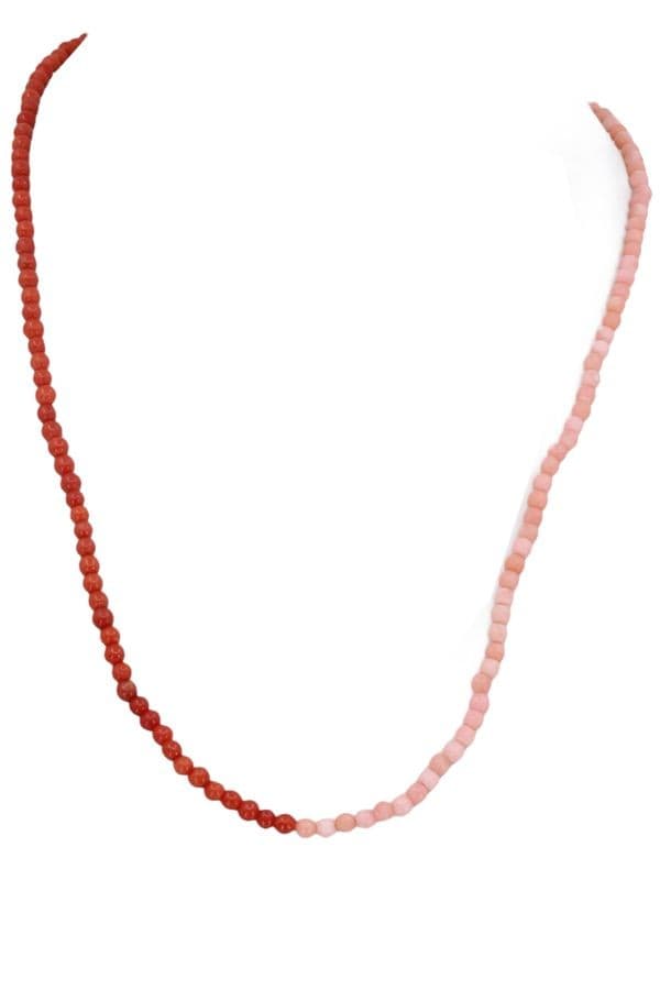 COLLIER CORAIL BICOLORE — vue 1