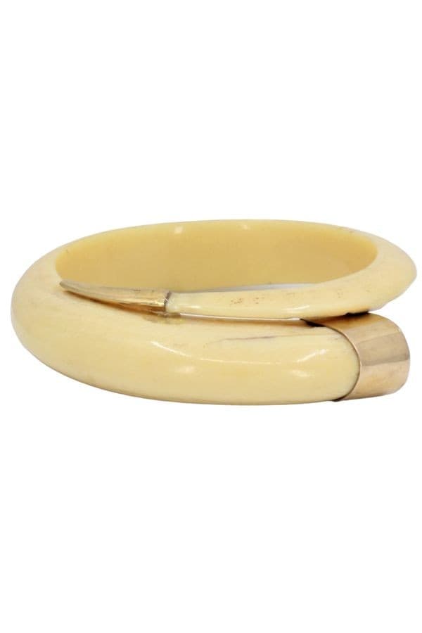 BRACELET ANCIEN IVOIRE — vue 3