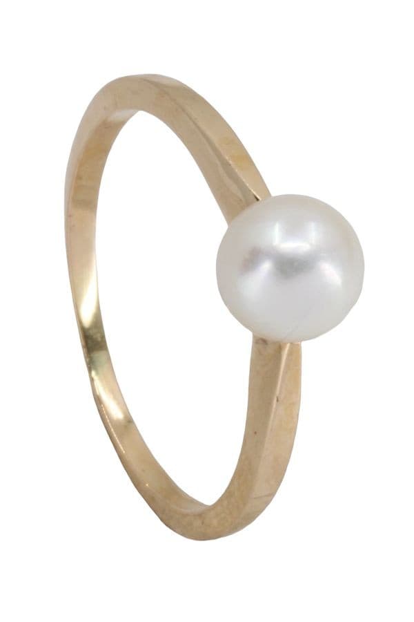 BAGUE MODERNE PERLE — vue 6