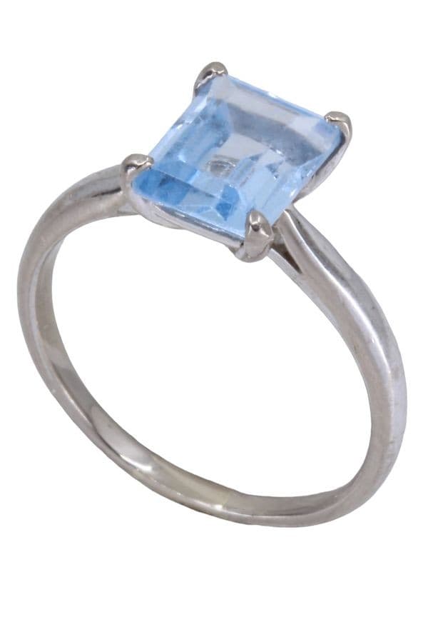 BAGUE MODERNE TOPAZE — vue 4