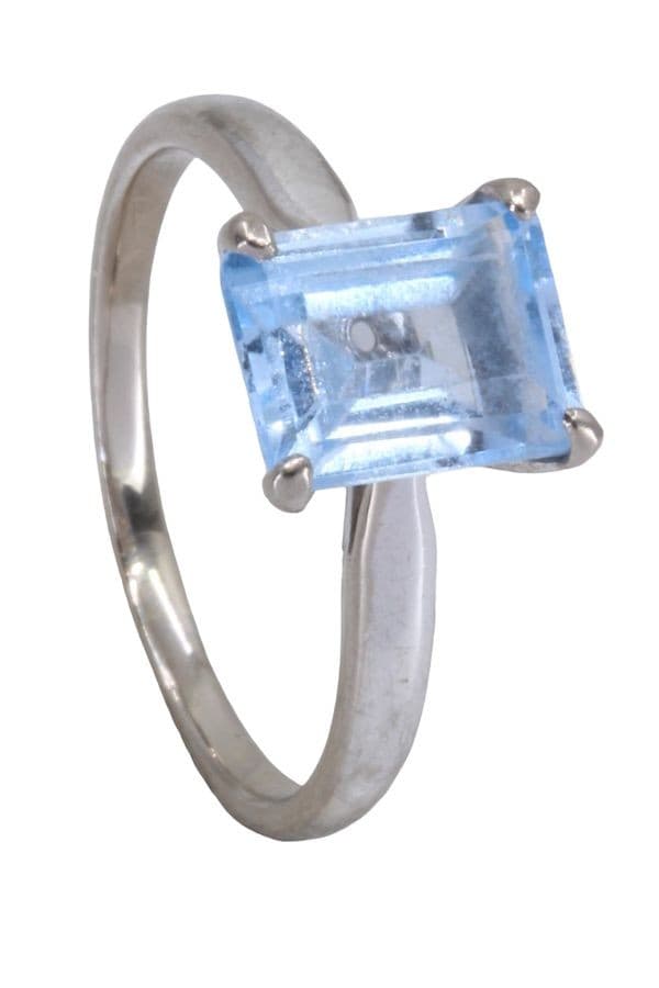 BAGUE MODERNE TOPAZE — vue 5