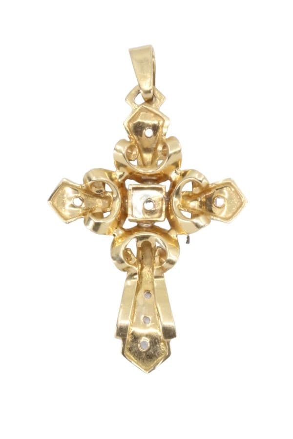 CROIX ANCIENNE DIAMANTS — vue 3