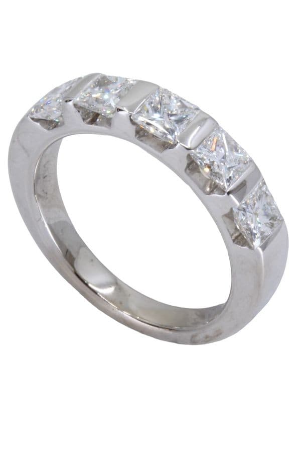 DEMI-ALLIANCE DIAMANTS PRINCESSE — vue 4