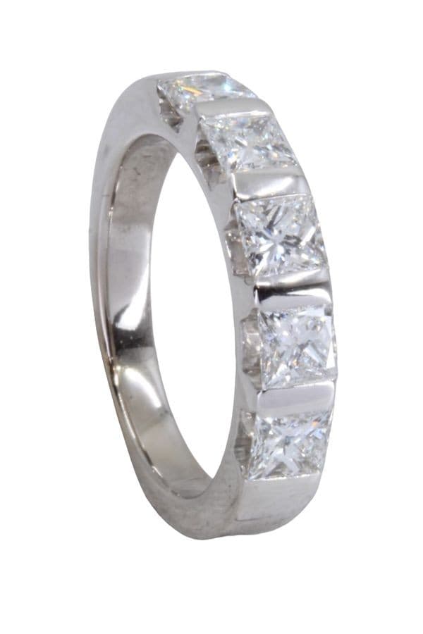 DEMI-ALLIANCE DIAMANTS PRINCESSE — vue 5