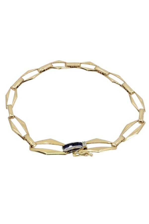 BRACELET SAPHIRS ART-DÉCO — vue 4