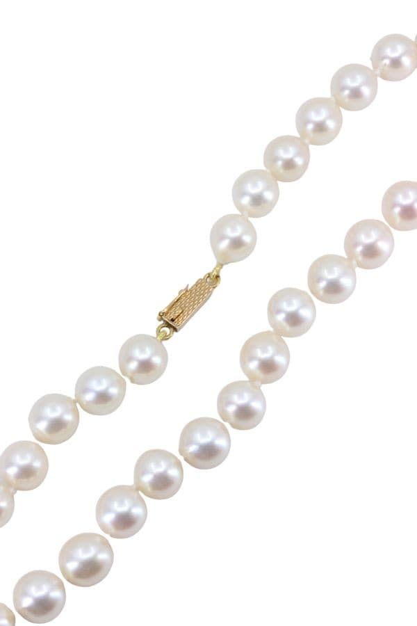 COLLIER DE PERLES CHOKER — vue 3