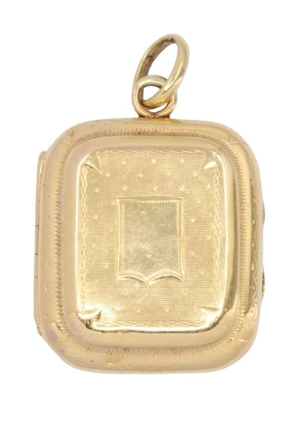PENDENTIF PORTE-PHOTO NAPOLÉON III — vue 1