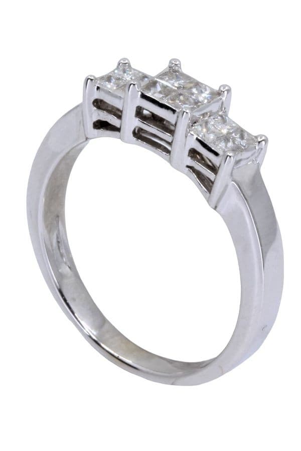 BAGUE JARRETIÈRE MODERNE DIAMANTS — vue 4
